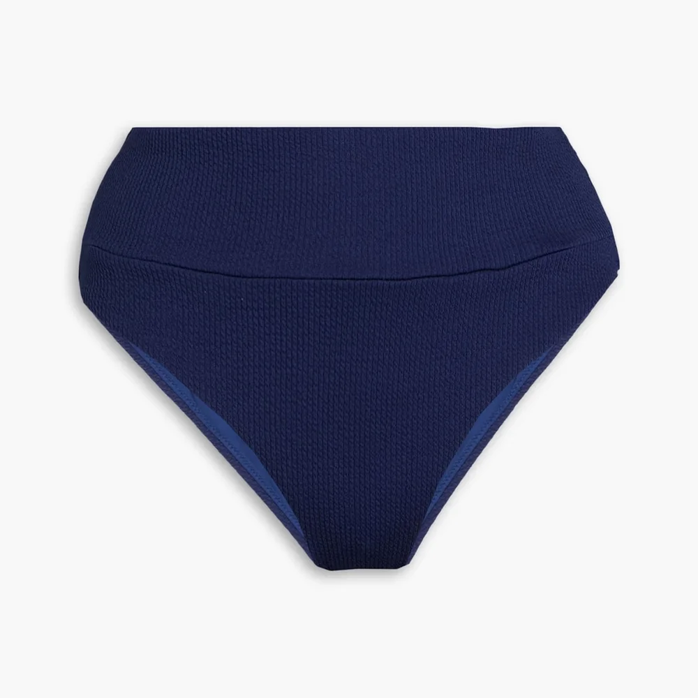 MELISSA ODABAS Hamptons ribbed high-rise bikini briefs - Picture 5 of 11